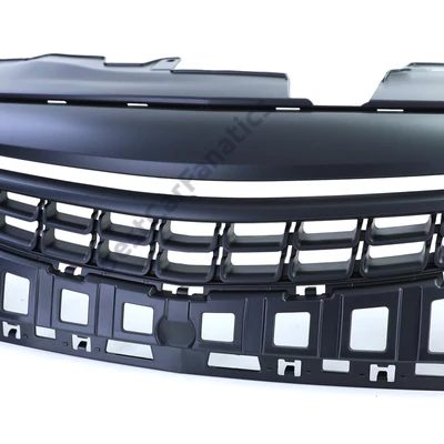 Opel Corsa D Facelift 2011-2014 matt fekete hűtőrács