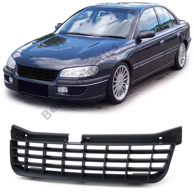 Opel Omega B 1994-1999 matt fekete hűtőrács