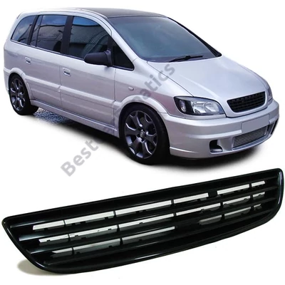 Opel Zafira A 1999-2005 matt fekete hűtőrács