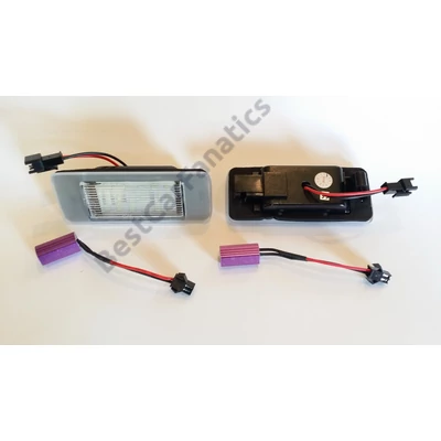 OPEL Astra J Zafira C fehér SMD LED rendszámtábla világítás