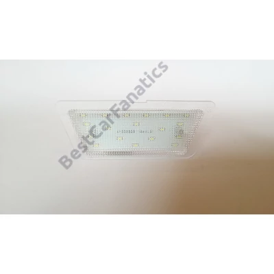 OPEL Astra G sedan - ferdehátú fehér SMD LED rendszámtábla világítás