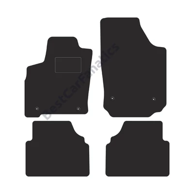 Opel Meriva A 2002-2010 prémium fekete velúrszőnyeg szett