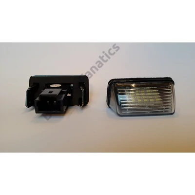Citroen Peugeot 6000K fehér SMD LED rendszámtábla világítás, több típushoz is jó