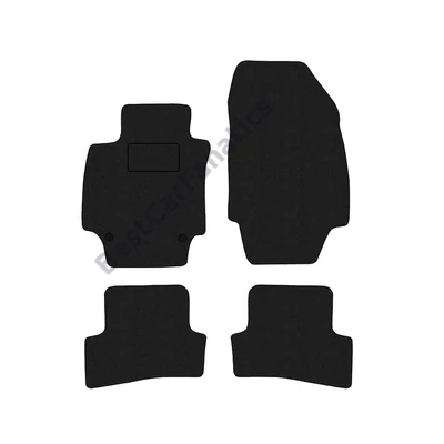 Renault Captur I 2013-2019 fekete velúrszőnyeg szett