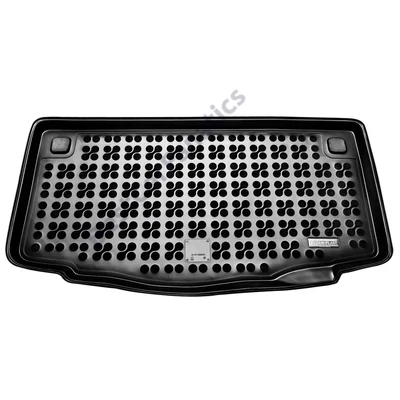 Hyundai i10 II Ferdehátú Rezaw-Plast fekete TPE szintetikus gumi csomagtértálca 230633