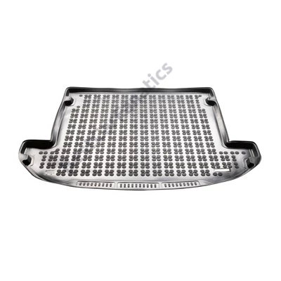 Hyundai SANTA FE IV Rezaw-Plast fekete TPE szintetikus gumi csomagtértálca 230648