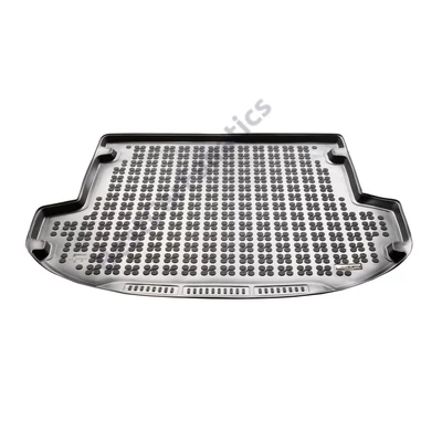 Hyundai SANTA FE IV Rezaw-Plast fekete TPE szintetikus gumi csomagtértálca 230649