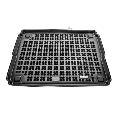 Peugeot 3008 I Rezaw-Plast 231222 fekete TPE szintetikus gumi csomagtértálca