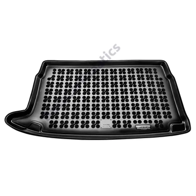 VW Volkswagen POLO V Ferdehátú Rezaw-Plast 231849 fekete TPE szintetikus gumi csomagtértálca