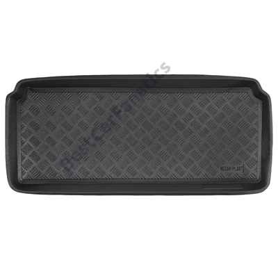 Fiat SEICENTO Rezaw-Plast 100302 fekete PE műanyag csomagtértálca