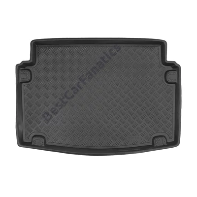 Volkswagen CADDY III - IV LIFE MAXI Rezaw-Plast 101845 fekete PE műanyag csomagtértálca