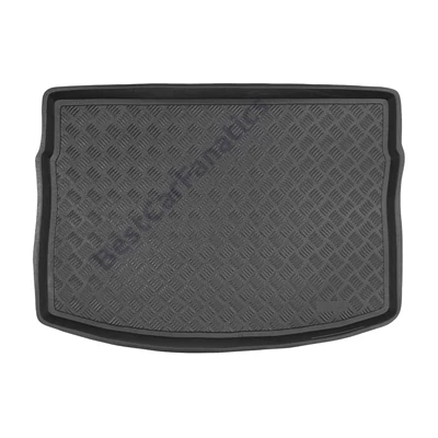 Volkswagen GOLF VII Ferdehátú Rezaw-Plast 101861 fekete PE műanyag csomagtértálca