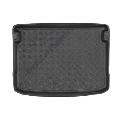 Audi A3 IV 8Y Ferdehátú - Sportback Rezaw-Plast 102054 fekete PE műanyag csomagtértálca