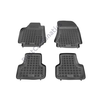 Alfa Romeo 159 Rezaw fekete 3D hótálcás TPE szintetikus gumiszőnyeg szett 202501