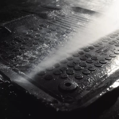 Alfa Romeo 159 Rezaw fekete 3D hótálcás TPE szintetikus gumiszőnyeg szett 202501