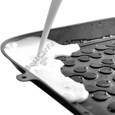 Alfa Romeo 159 Rezaw fekete 3D hótálcás TPE szintetikus gumiszőnyeg szett 202501