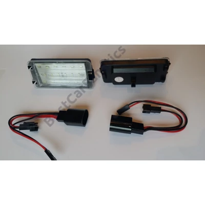 SEAT 6000K fehér SMD LED rendszámtábla világítás, több típushoz is jó