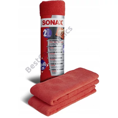 SONAX mikroszálas kültéri törlőkendő szett 416241 (2db)