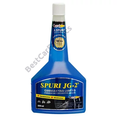 SPURI JG-2 kék benzin - dízel üzemanyag adalék 500 ml