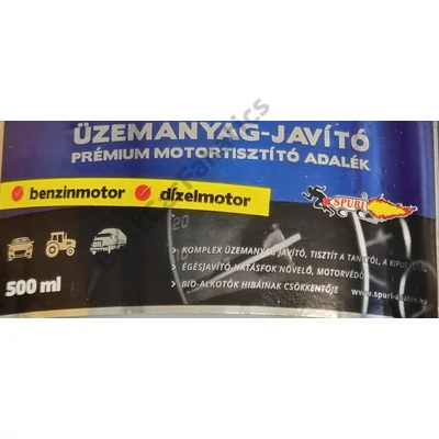 SPURI JG-2 kék benzin - dízel üzemanyag adalék 500 ml