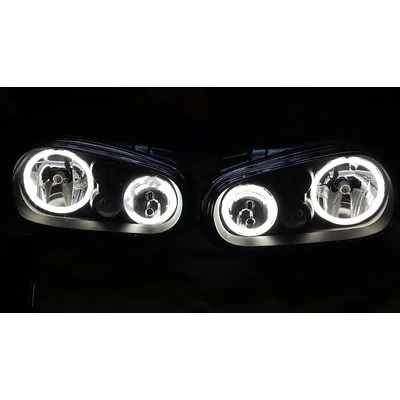 VW Golf IV 246SMD LED OPAL fehér angel eye