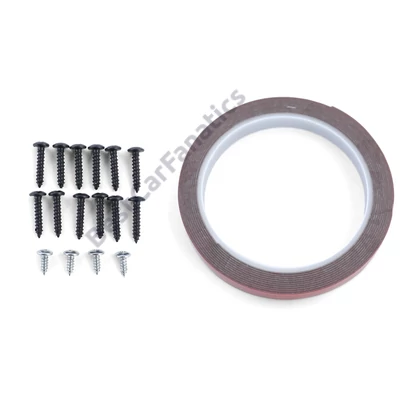 VW Volkswagen Golf VII GTI 2012-2021 lakkozott fekete ABS műanyag koptató lippe