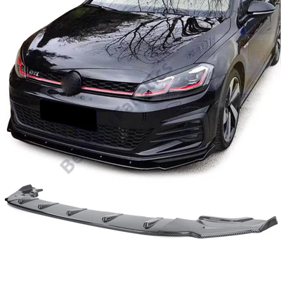 VW Volkswagen Golf VII GTI 2012-2021 Carbon Look ABS műanyag koptató lippe