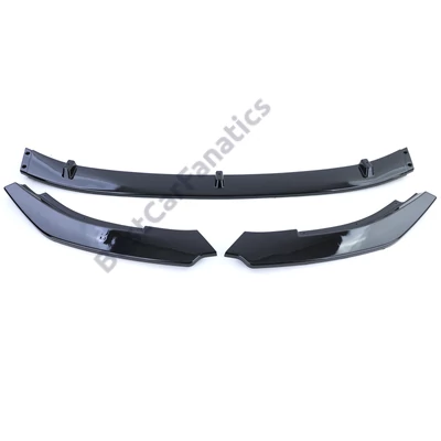 VW Volkswagen Golf VI GTI 2008-2012 lakkozott fekete ABS műanyag koptató lippe