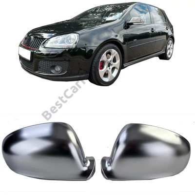 VW Volkswagen Golf V 2003-2009 matt alumínium külső visszapillantó tükörborítás