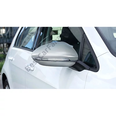 VW Volkswagen Golf VII alsó+felső fényes króm külső visszapillantó tükörborítás