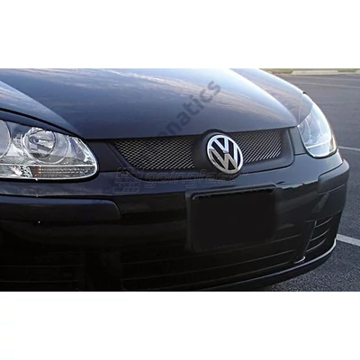 VW Volkswagen Golf V fényezetlen fekete méhsejtes hűtőrács