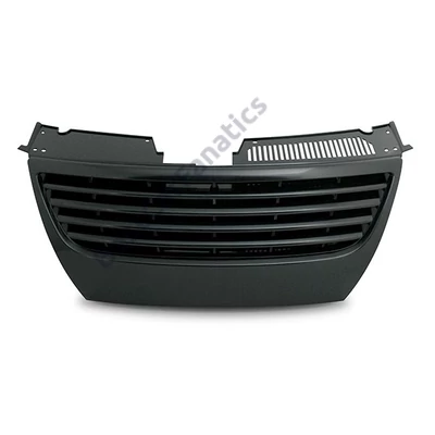 VW Volkswagen Passat B6 3C 2005-2010 fényezetlen fekete hűtőrács