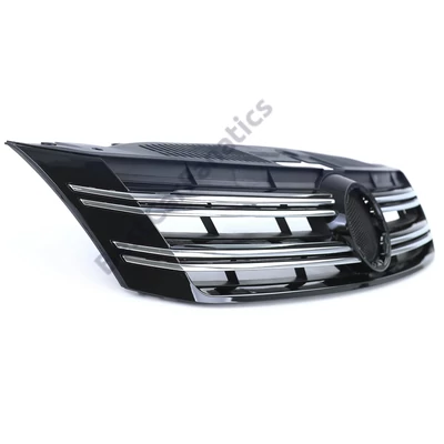 VW Volkswagen Tiguan 5N 2011-2018 facelift lakkozott fekete - króm hűtőrács