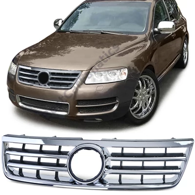 VW Volkswagen Touareg 7L MK1 króm hűtőrács