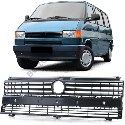 VW Volkswagen Transporter - BUSZ - Platós T4 fekete hűtőrács 1990-2004