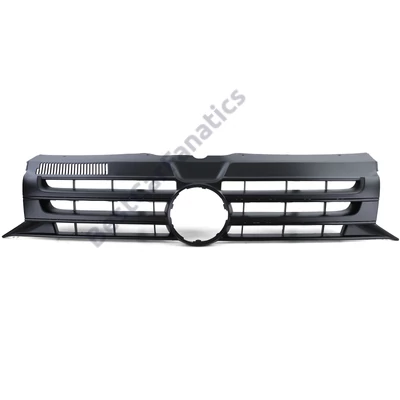 VW Volkswagen Transporter T5 2009-2015 fekete emblématartós hűtőrács