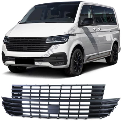 VW Volkswagen Transporter T6.1 2019-től fekete hűtőrács