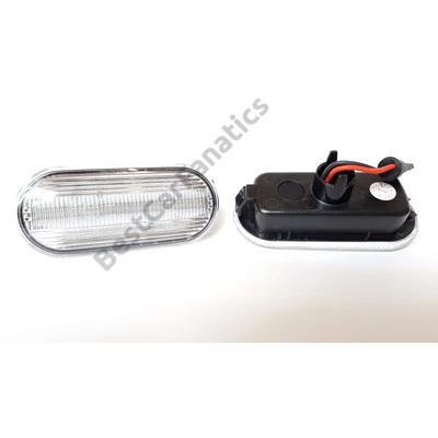 SEAT VW átlátszó burás futófényes SMD LED oldalindex szett