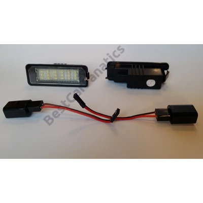 VW GOLF4 fehér SMD LED rendszámtábla világítás, több-más típushoz is jó