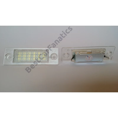 Skoda Superb I 6000K fehér SMD LED rendszámtábla világítás