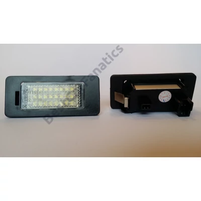 Skoda Octavia III 5E Superb 3T Yeti RAPID Fabia fehér SMD LED rendszámtábla világítás