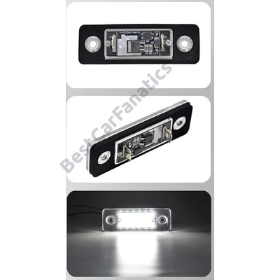 Volvo C30 6000K fehér SMD LED rendszámtábla világítás