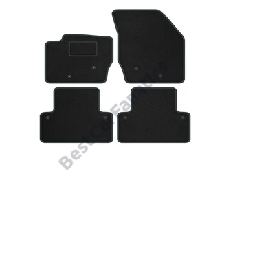 Volvo XC90 I 2002-2015 5 üléses fekete prémium velúrszőnyeg