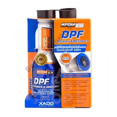 XADO ATOMEX DPF Cleaner&Restorer 250ml Dízel részecskeszűrő tisztító adalék 30027