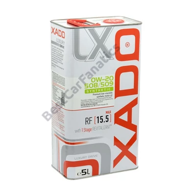 XADO 0W-20 508/509 Luxury Drive 5L kiszerelésű szintetikus motorolaj 20382