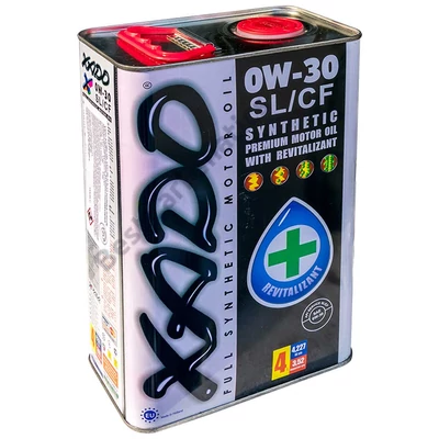 XADO 0W-30 SL/CF 4L kiszerelésű szintetikus motorolaj 20201