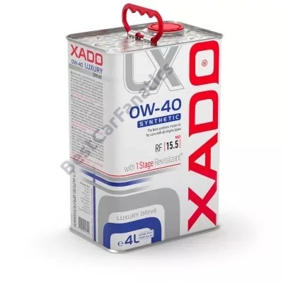 XADO 0W-40 SN/CF Luxury Drive 4L kiszerelésű szintetikus motorolaj 20272