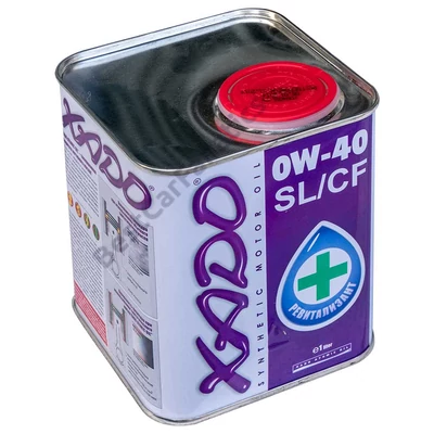 XADO 0W-40 SL/CF 1L kiszerelésű szintetikus motorolaj 20102