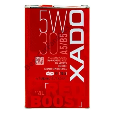 XADO Atomic 5W-30 A5/B5 RED BOOST 4L kiszerelésű szintetikus motorolaj 26241