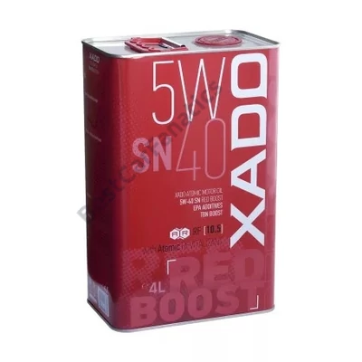 XADO 5W-40 SN RED BOOST 4L kiszerelésű szintetikus motorolaj 26269